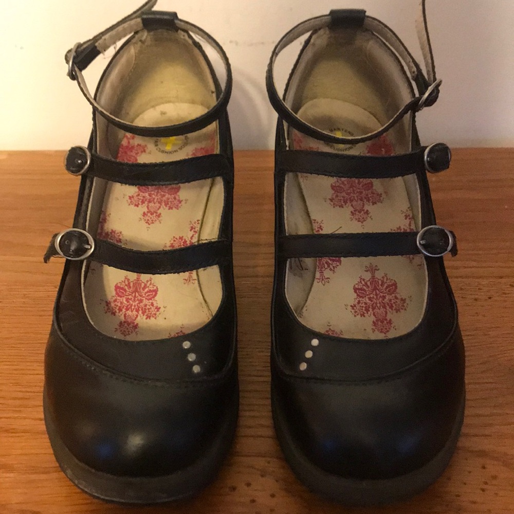 RARE Dr Martens Nadia Three Strap high heels US 9 - Picture 4 of 8